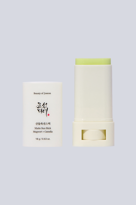 Matte sun stick: Mugwort + Camilia