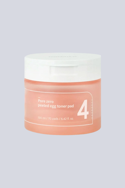 No.4 Pore Zero Peeled Egg Toner Pad (70pcs)