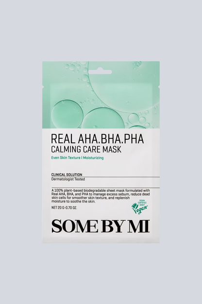 Real AHA BHA PHA Calming Care Mask