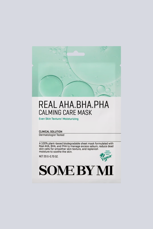 Real AHA BHA PHA Calming Care Mask