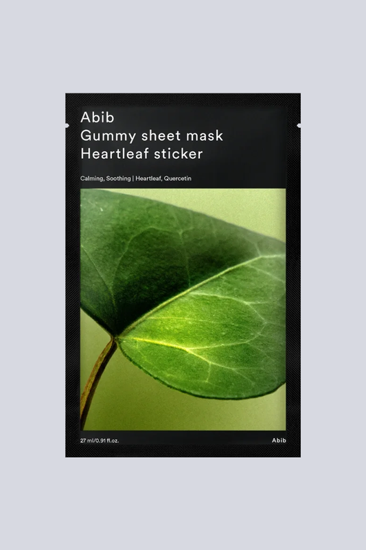 Gummy Sheet Mask Heartleaf Sticker